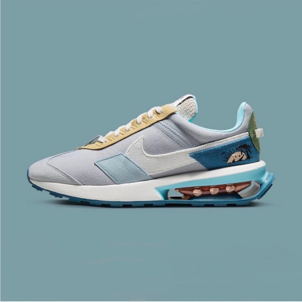 Nike Air Max Pre-Day Wolf Grey Sail Rift Blue DM0037-001 Men's Size 8-9.5